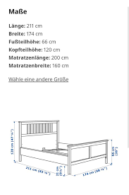 Ikea Bett Hemnes 160x200 Incl Matratze