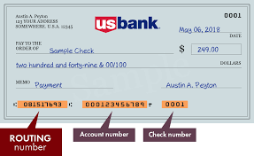 The bank routing number is connected to the financial institution and remains the same on all of your checks. 081517693 Routing Number Of Us Bank N A In St Paul