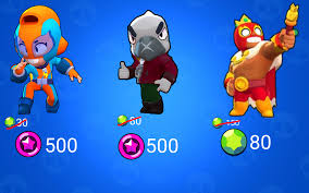 The following brawlers are included in the gallery : Skins Price Rework Brawlstars