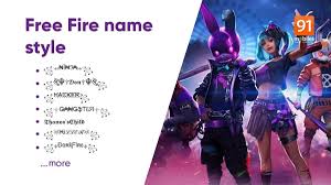 free fire name list 2024 100 best