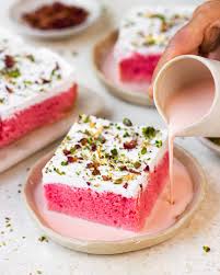 rose milk cake bake with shivesh