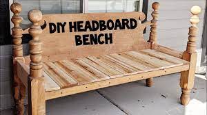 diy headboard to bench conversion