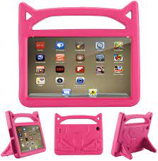 2020 popular 1 trends in computer & office, cellphones & telecommunications with 7 kindle fire tablet case and 1. Amazon Com All New Fire 7 2019 Case Fire 7 Tablet Case Riaour Kids Shock Proof Protective Cover Case For Amazon Fire 7 Tablets Compatible With 5th Generation 2015 7th Generation 2017 9th Generation 2019 Rose Electronics