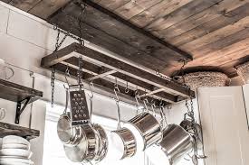 Diy Pot Rack And Secure It To Your Ceiling