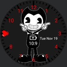 Select the first font in the list then use your up/down arrows to scroll through them and the fonts should change on the design canvas. Bendy And The Ink Machine Watchmaker Watch Faces