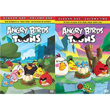 Amazon.com: Angry Birds Toon Season 1 DVD Bundle - Angry Birds TOONS (Season  1 Vol 1) & Angry Birds Toons (Season 1 Vol 2) : Movies & TV