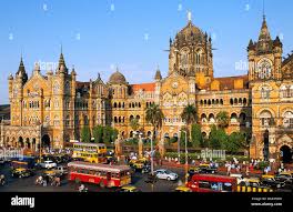 Bombay mumbai the victoria terminus station 1878 hi-res stock photography  and images - Alamy