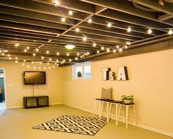 Stylish Basement Ceiling Décor Ideas