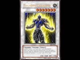Forbidden and limited cards effective march 15, 2021. My Fan Made Yu Gi Oh Cards Thunder Psychic Alien Type Deck Youtube