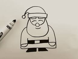   How to Draw Santa Claus | Easy Drawing for Kids - Otoons.net