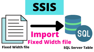 import fixed width file in ssis