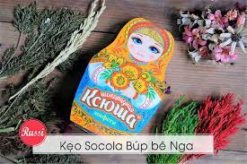 Kẹo Socola Búp bê Nga - Quà tặng Giáng sinh ngọt ngào