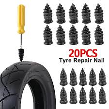 20pcs rubber nail tire repair vacuum
