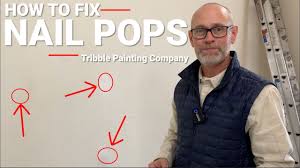 how to fix nail pops in your wall you