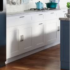 white glass kitchen cabinet wayfair
