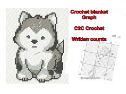 C2c Crochet Blanket Graph Written Counts Pdf Download