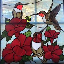 Humming Birds Best Stained Glass Patterns