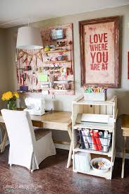Craft rooms generally should blend into the other decor of your home. Vintage Craft Room I Should Be Mopping The Floor