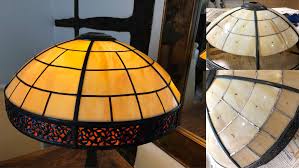 Stained Glass Lampshade Transformation