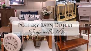 what s at the pottery barn outlet