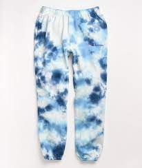 Once this has been done, rinse the excess water out so it's not dripping and place flat on your work surface. Champion Big Sky Tie Dye Blue Sweatpants Zumiez