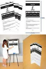 Flip Chart Paper 25 Sheets 3 Hole Punched Large Poster