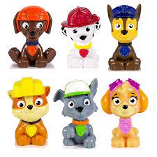 Nơi bán Bộ 6 mô hình nhân vật biệt đội những chú chó cứu hộ Paw Patrol 4-6  cm nhựa ABS an toàn cho bé làm đồ chơi - Giá Từ 85.000đ