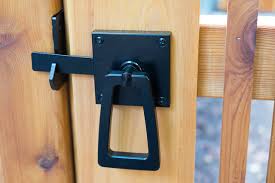 Modern Ring Gate Latch With Tapered