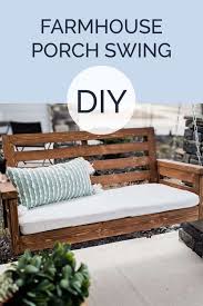 diy porch swing plans build your own