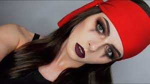 glam pirate halloween makeup tutorial