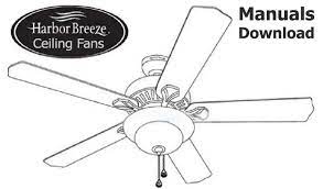Harbor Breeze Ceiling Fan Manuals