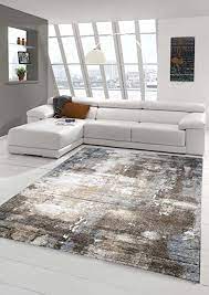 While the colors are more cheerful like red, purple, green, or blue in the rug is able to eliminate the impression of monotony in a room. Designer Teppich Moderner Teppich Wohnzimmer Teppich Barock Design Steinmauer Optik In Braun Beige Grau Creme Meliert Grosse 80x150 Cm Amazon De Kuche Haushalt Wohnen