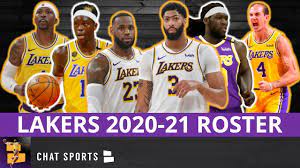 Player stats within player tab and current player information with depth chart order. Lakers Roster Breakdown Looking At All 20 Lakers Going Into Training Camp For 2020 21 Youtube
