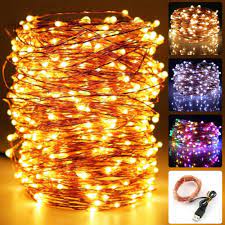 Usb Led String Lights Copper Wire Fairy