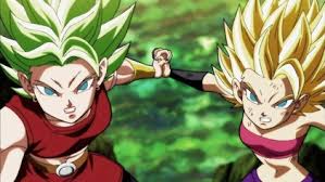 Dragon ball is the first of two anime adaptations of the dragon ball manga series by akira toriyama.produced by toei animation, the anime series premiered in japan on fuji television on february 26, 1986, and ran until april 19, 1989. Caulifla And Kale Wikipedia
