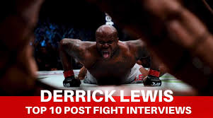 Derrick lewis takes off shorts, gives interview for the ages after miracle ufc 229 win. Top Ten Derrick Lewis Post Fight Interviews Of All Time