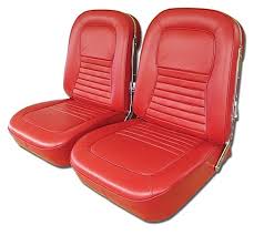 1967 Corvette Leather Seat Covers 1333017
