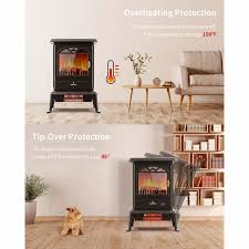 Electric Fireplace Stove Freestanding