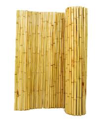 bamboo fencing in the garden fencing
