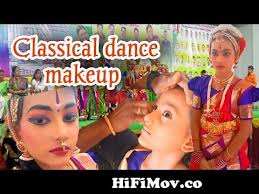clical dance odissi dance makeup