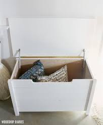 simple diy toy box with faux slats