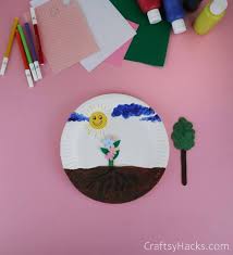 Paper Plate Flower Craft Kids Will Love