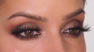 soft metallic brown smokey eye tutorial