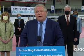 The premier is slated to speak at 1 p.m. Reports Doug Ford To Announce Provincewide Lockdown On Thursday North Bay News