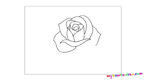 Today i'll show you how to draw a rose. How To Draw A Rose Easy Step By Step Drawing Lessons For Kids Youtube