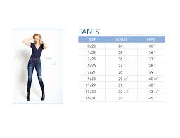 Denim Size Guide Official Kancan Usa