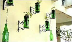 decorate your home with empty wine bottles