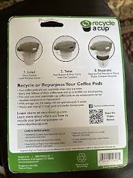 recycle a cup recycle your coffee pod