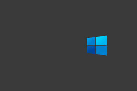 1242x2688 Windows 10 Dark Logo Minimal ...