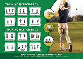 golf gym warm up golf swing trainer
